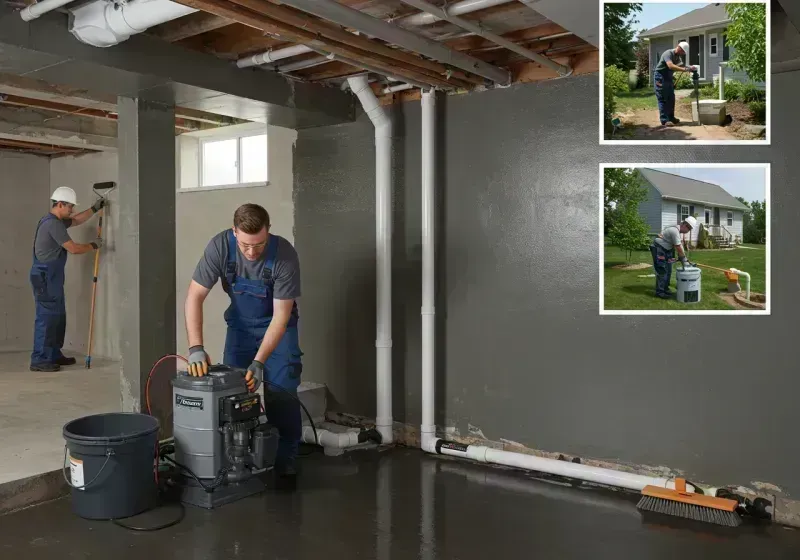 Basement Waterproofing and Flood Prevention process in Newport, TN